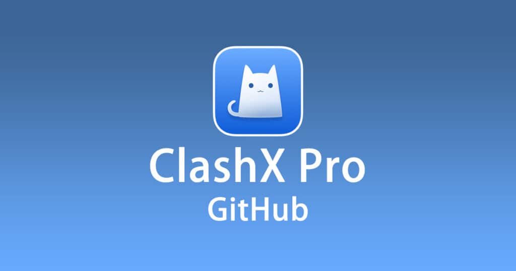 ClashX Pro GitHub